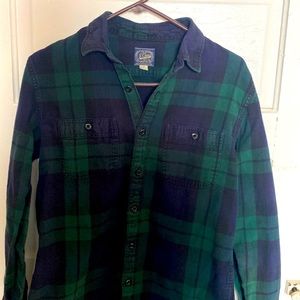 Men J Crew plaid shirt Medium